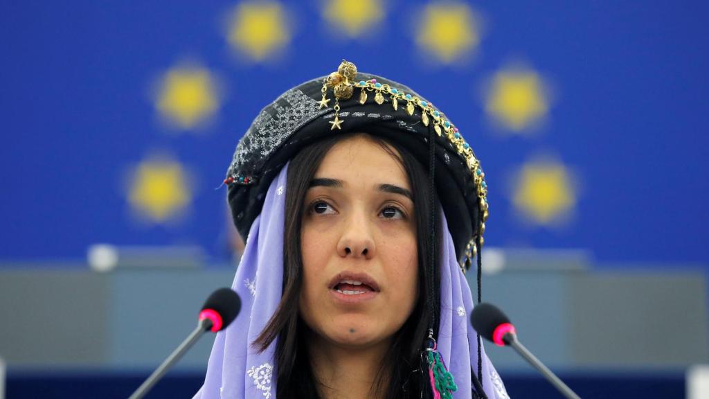 La activista Nadia Murad.