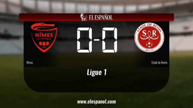 El Nîmes y el Stade de Reims sólo sumaron un punto (0-0)