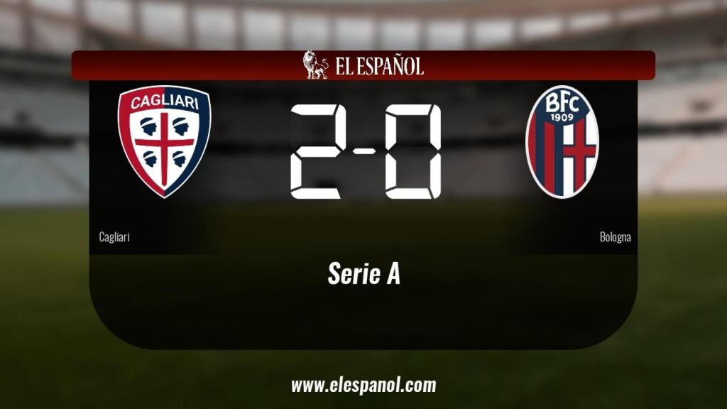 El Cagliari derrotó al Bolonia por 2-0