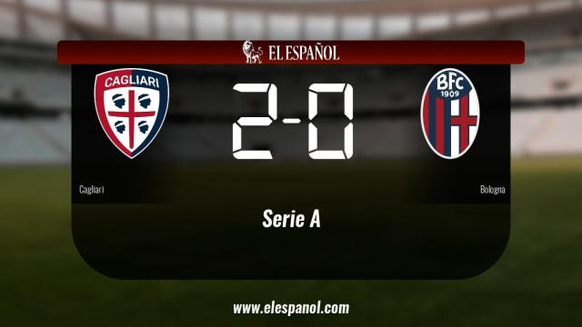 El Cagliari derrotó al Bolonia por 2-0