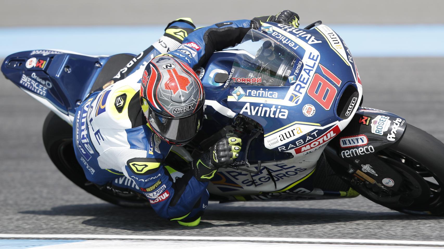 Jordi Torres, durante el Gran Premio de Tailandia