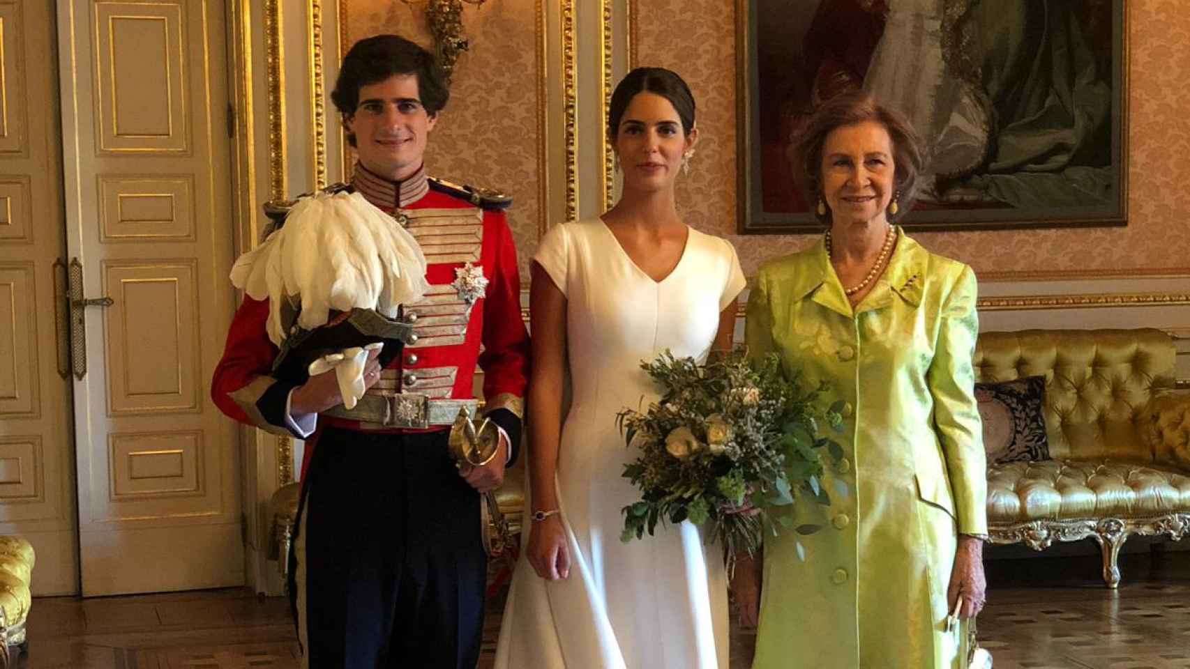 Las imágenes inéditas de la boda de Fernando Fitz-James Stuart y Sofía Palazuelo