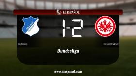 El Eintracht Frankfurt se lleva tres puntos a casa