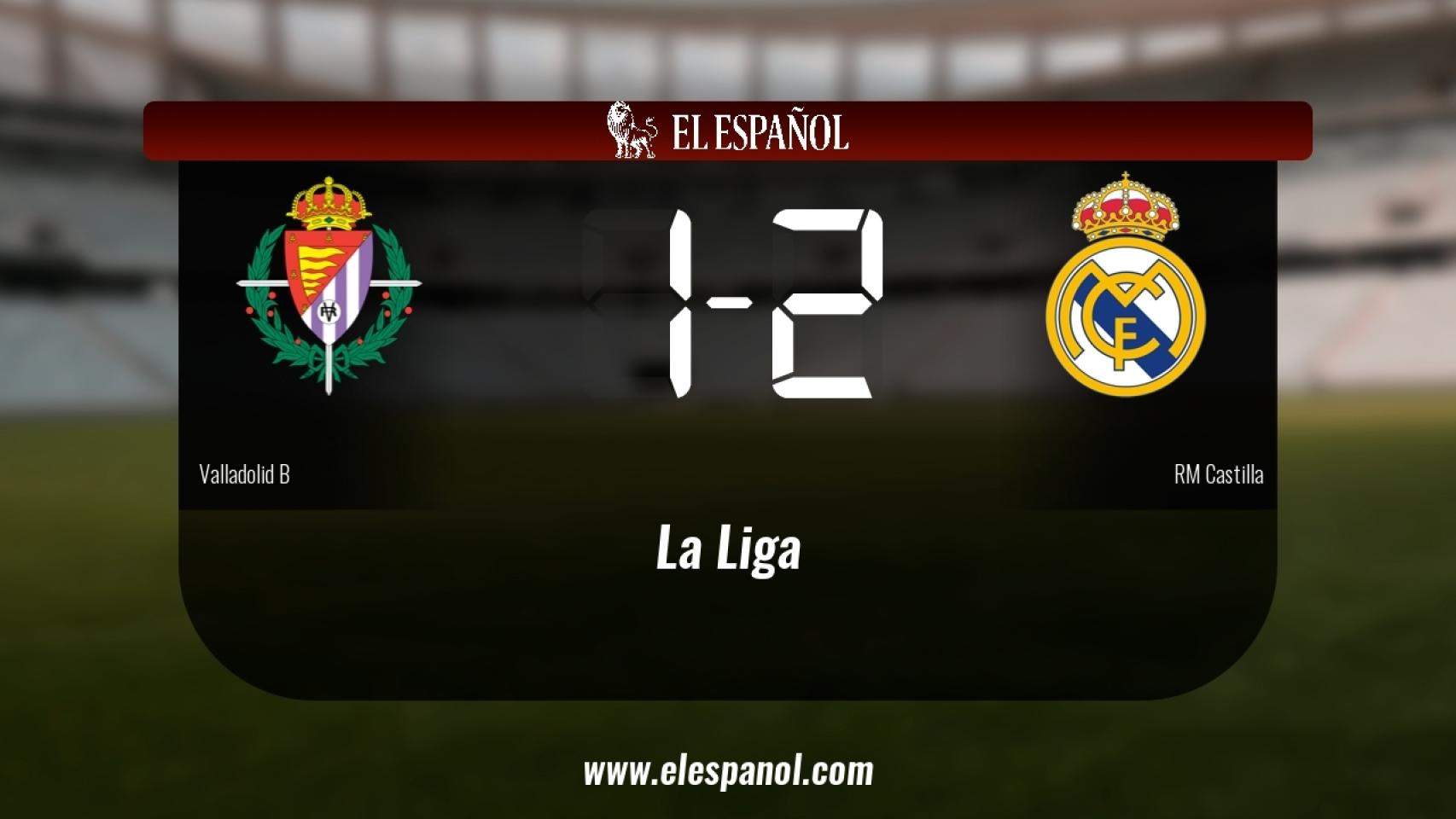 El Valladolid B cae derrotado frente al RM Castilla (1-2)