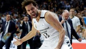 Sergio Llull, en el Real Madrid - Unicaja