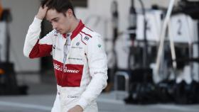 Leclerc en el GP de Japón