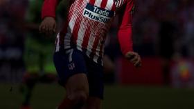 Griezmann en el duelo frente al Betis