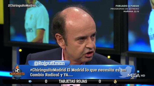 Juanma Rodríguez en El Chiringuito (@elchiringuitotv)