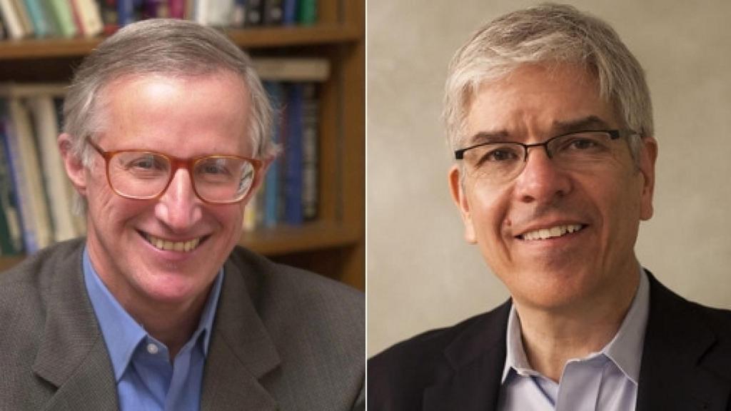 Image: William D. Nordhaus y Paul M. Romer, Nobel de Economía