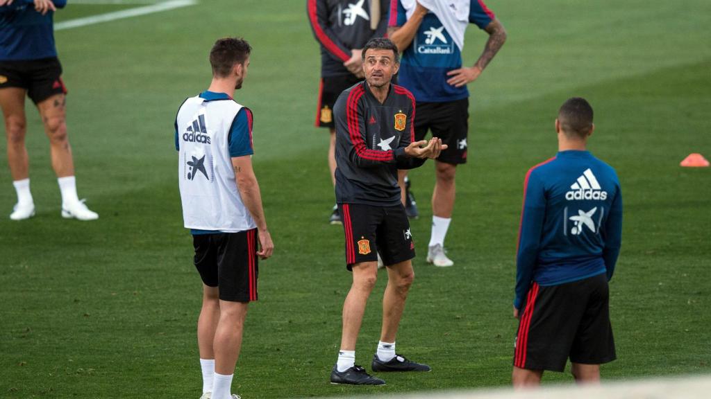 ENTRENAMIENTO SELECCIÓN ESPAÑOLA