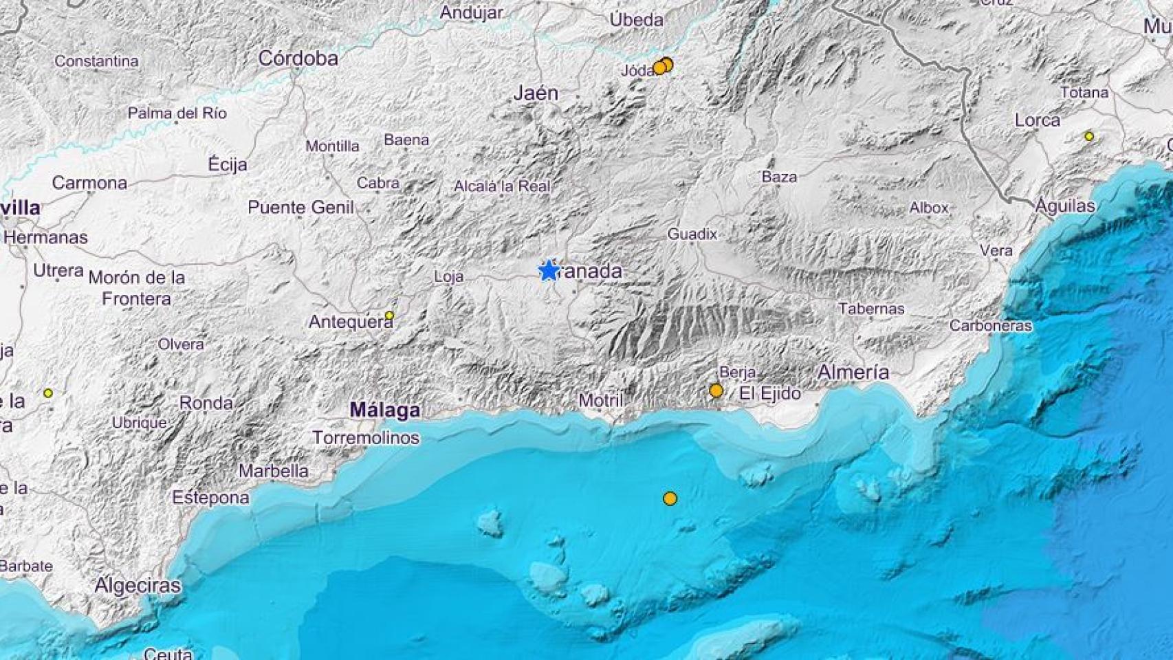 Terremoto de magnitud 4 en el municipio granadino de Cijuela.