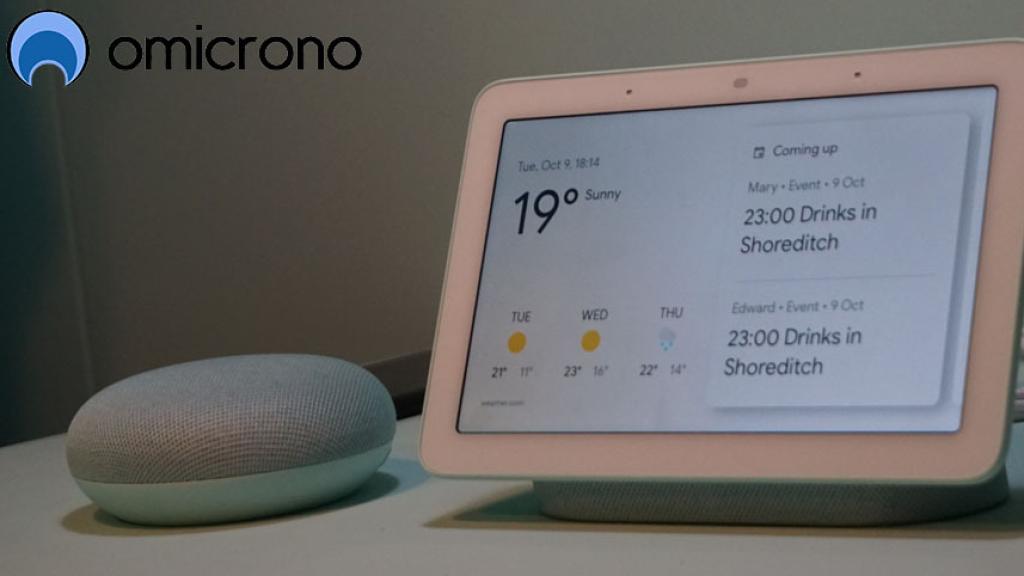 Google Home Hub.