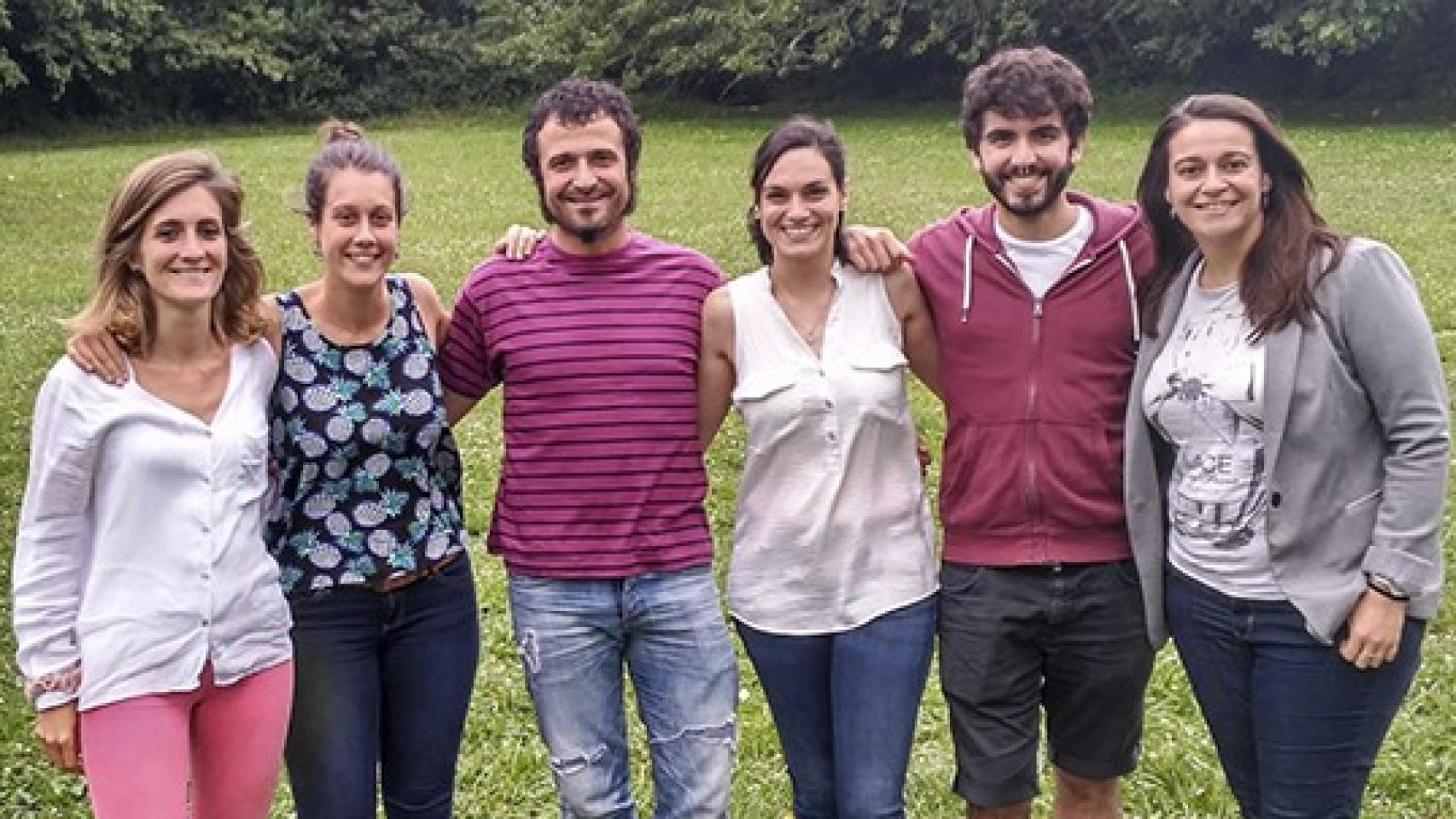 El equipo de investigadores que ha formado Sperm Select.