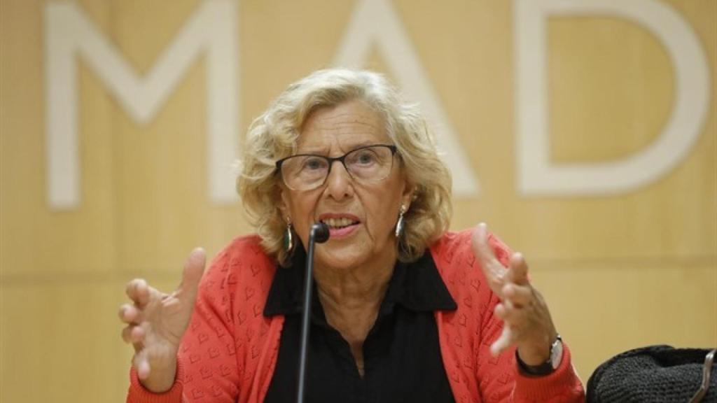 La alcaldesa de Madrid, Manuela Carmena.