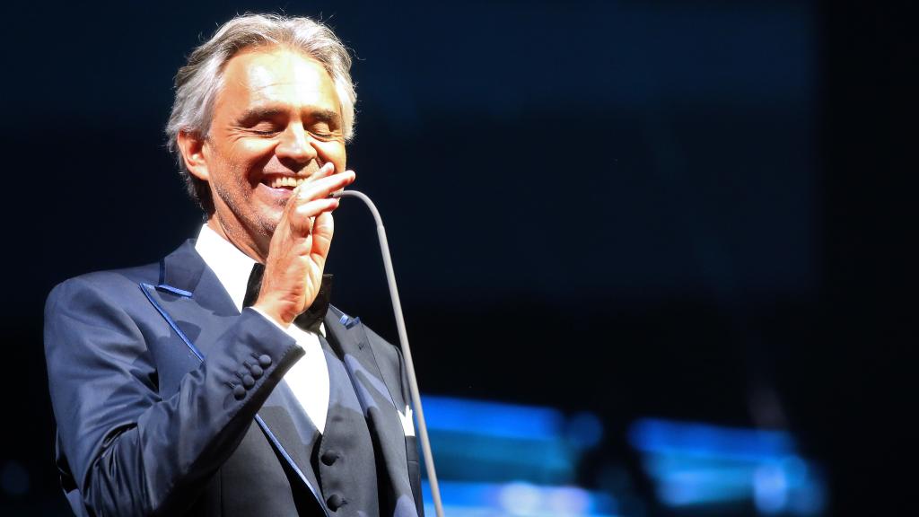 Andrea Bocelli en una imagen de archivo.