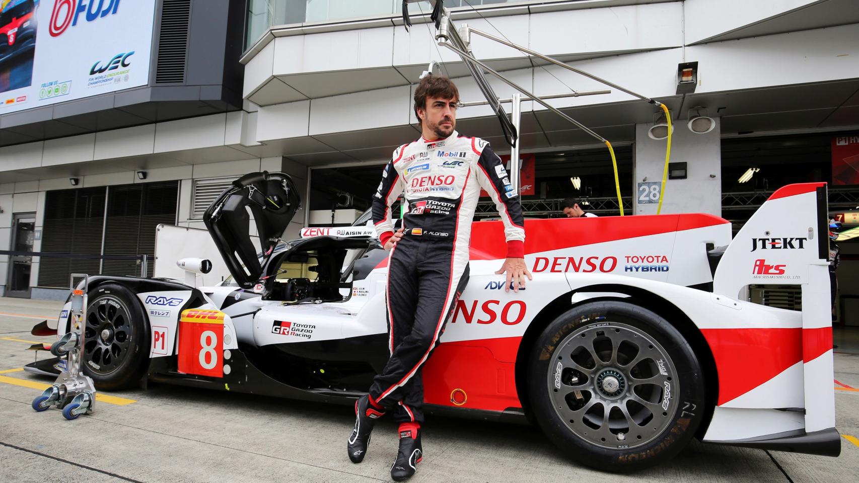 Fernando Alonso, en Fuji