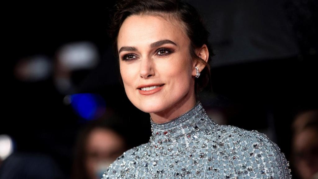 La actriz Keira Knightley en el Festival de cine de Londres