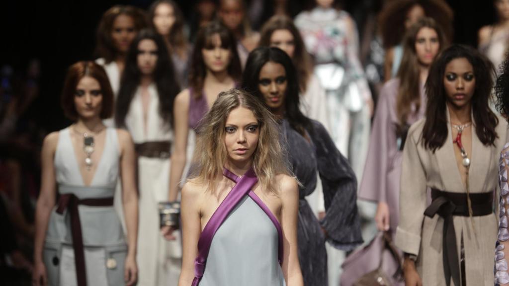 Desfile de Marcos Luengo en Panamá.