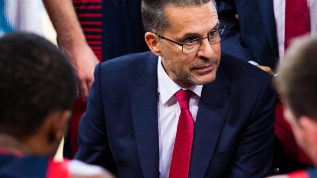 Pedro Martínez, entrenador del Baskonia. Foto: baskonia.com