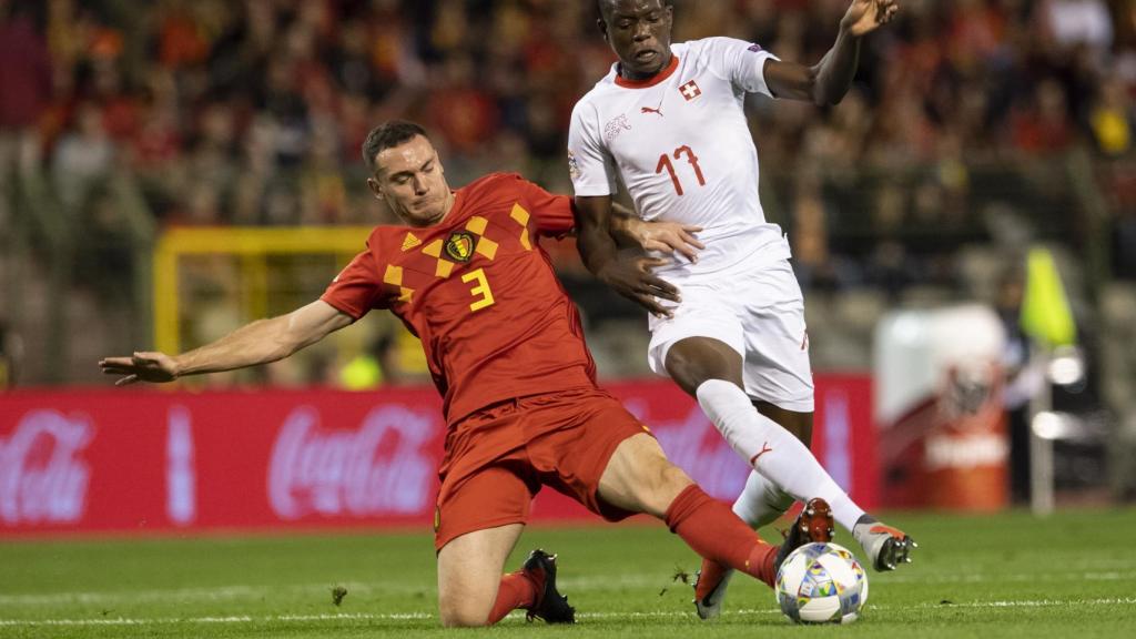 Vermaelen frente a Suiza