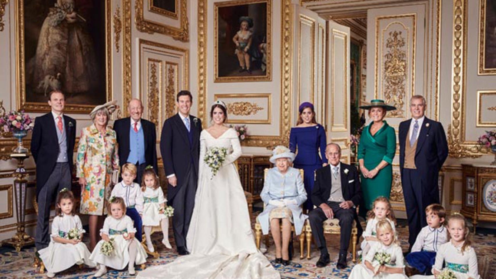 Las fotografías oficiales de la boda de Eugenia de York y Jack Brooksbank