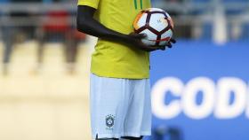 Vinicius Júnior, en un partido de la selección sub20 de Brasil