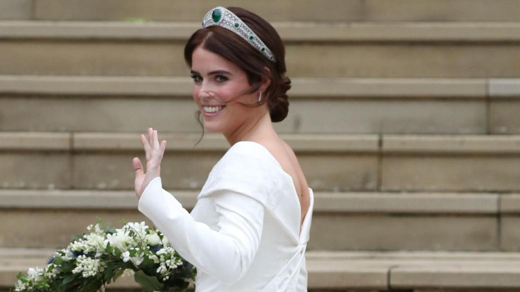 Eugenia de York, el día de su boda.