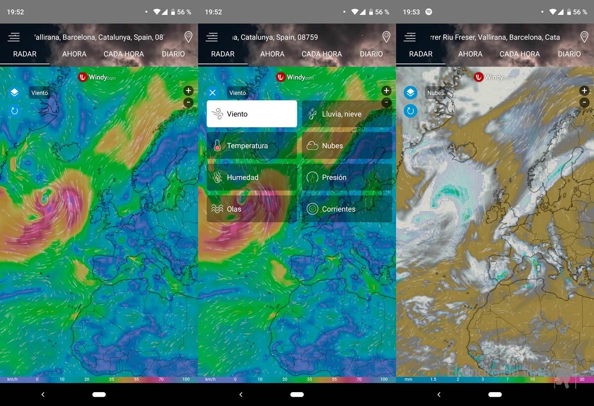 Radar meteorologico en tiempo real online