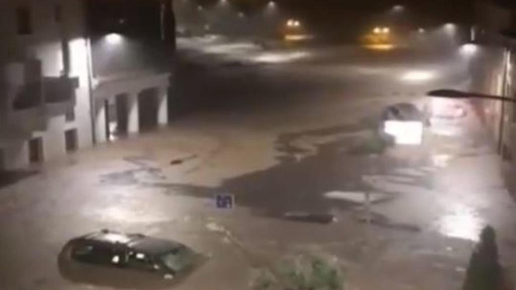 Inundaciones en el sur de Francia.