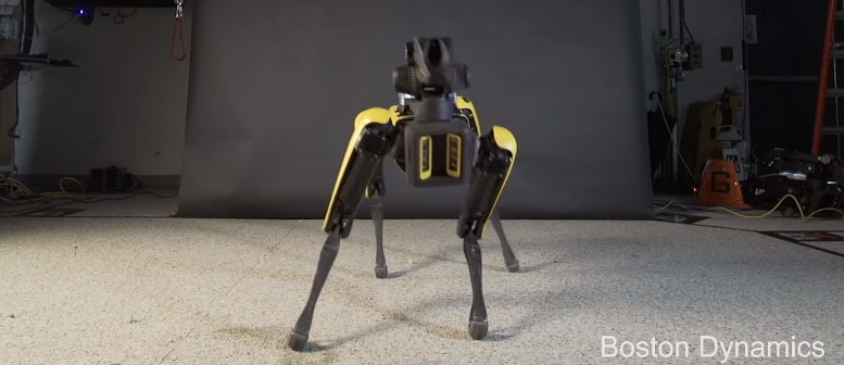 boston dynamics robots haciendo twerking moonwalk