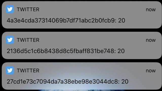 notificaciones raras twitter