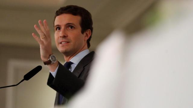 Pablo Casado, presidente del PP.