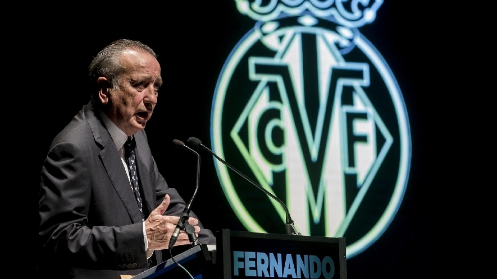 Fernando Roig, presidente del Villarreal. Foto: villarrealcf.es