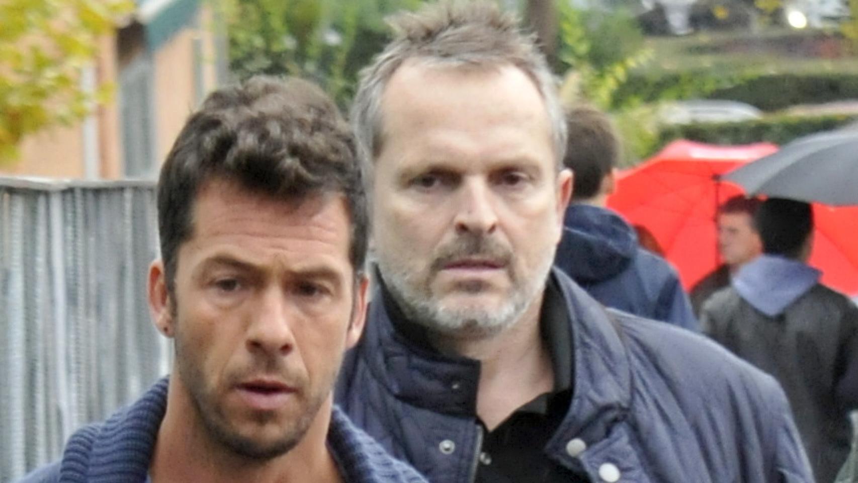 Miguel Bosé y Nacho Palau, en 2011.