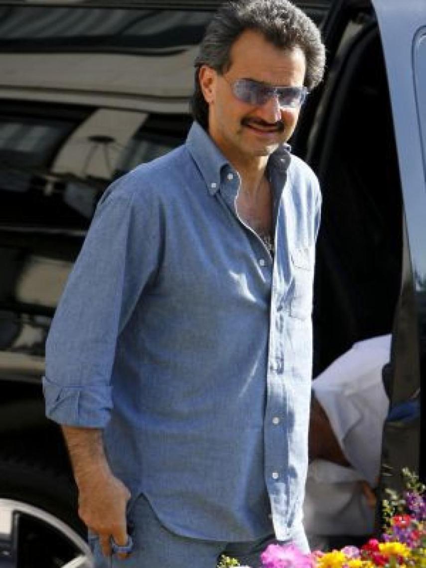 El príncipe Al Waleed bin Talal, en Beverly Hills (Los Ángeles).