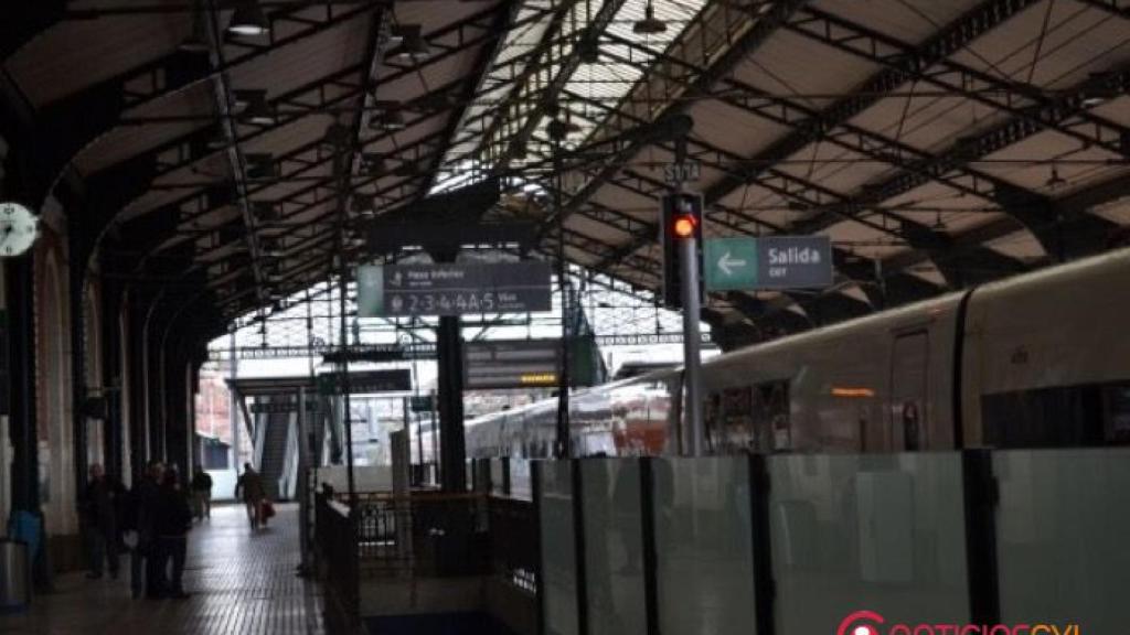 Estación de tren en Valladolid
