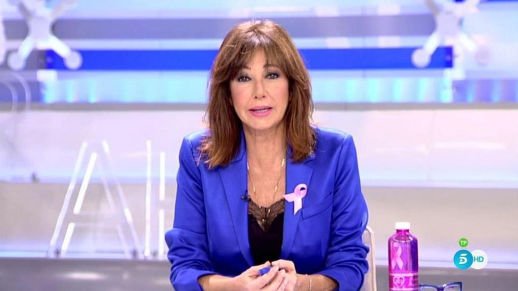 Ana Rosa Quintana durante el programa.