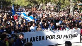 Imagen de la histórica manifestación del 11-N de 2017