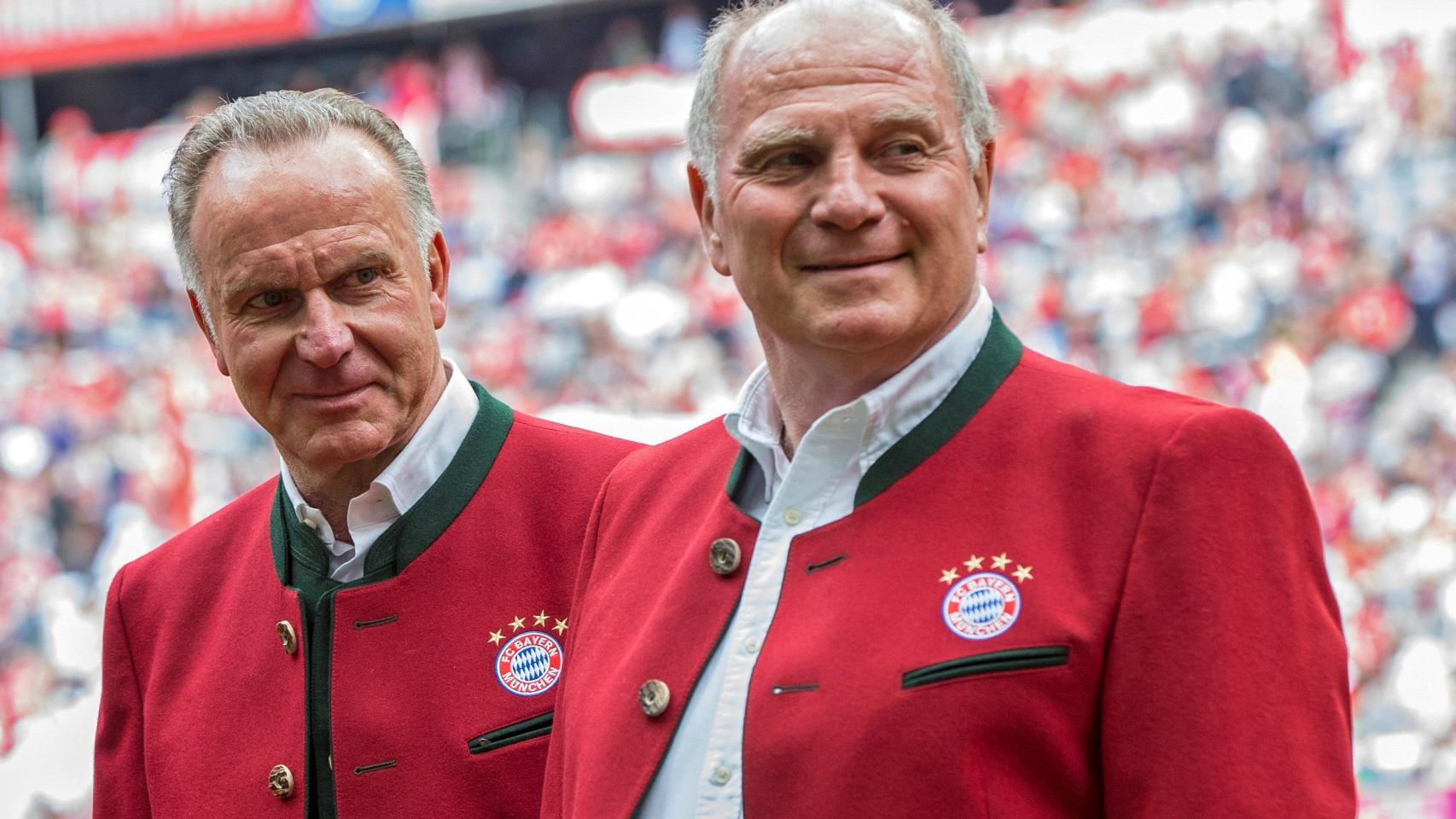 Rummenigge y Hoeness