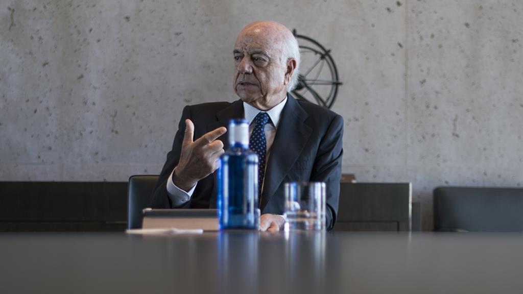 Francisco González, presidente de honor del BBVA.