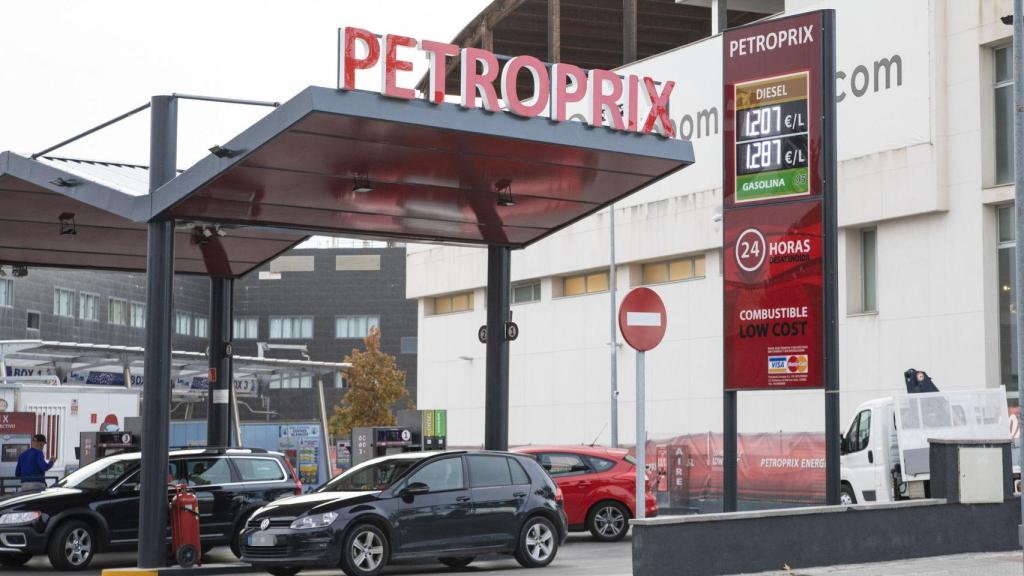 La gasolinera Petroprix de San Sebastián de los Reyes, Madrid.