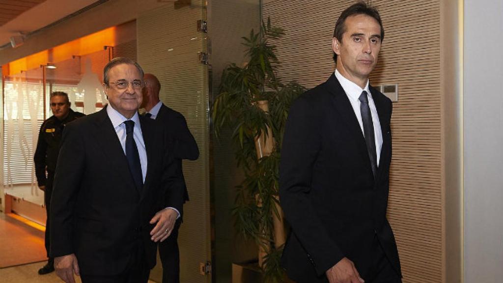 Florentino Pérez y Lopetegui