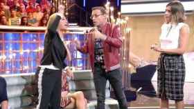 Carlos Lozano y Belén Esteban durante 'Gran Hermano VIP'.