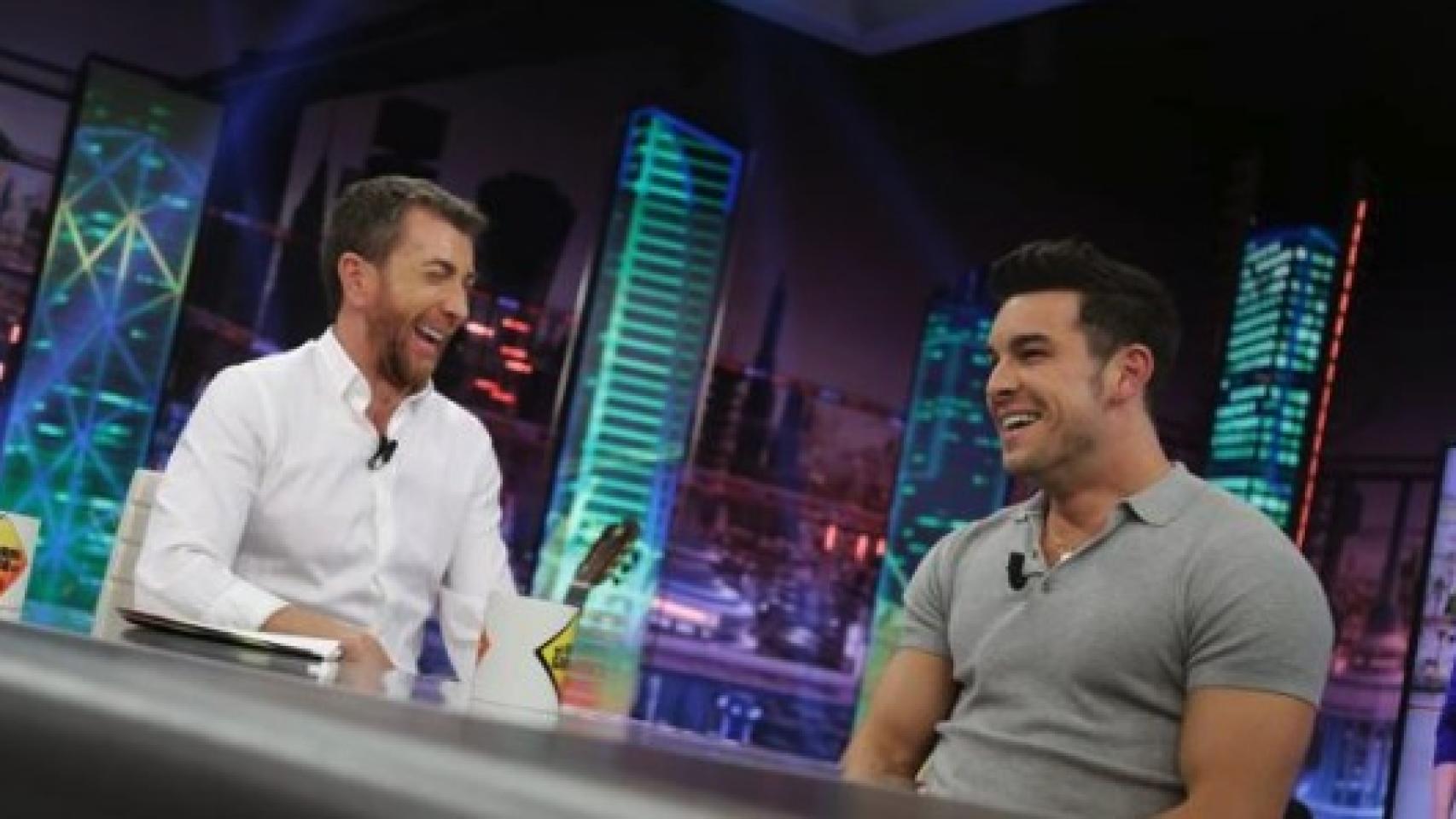 El actor Mario Casas este lunes en 'El Hormiguero' de Pablo Motos.