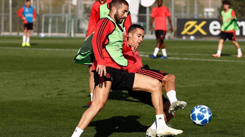 Las mejores imágenes del entrenamiento del Real Madrid