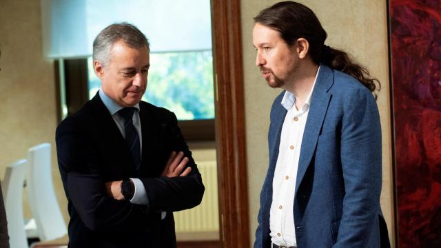 Iglesias y Urkullu durante su reunión