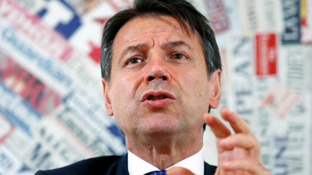 El primer ministro italiano, Giuseppe Conte