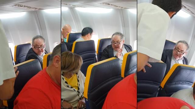 El vídeo con los insultos racistas lo grabó otro pasajero del vuelo