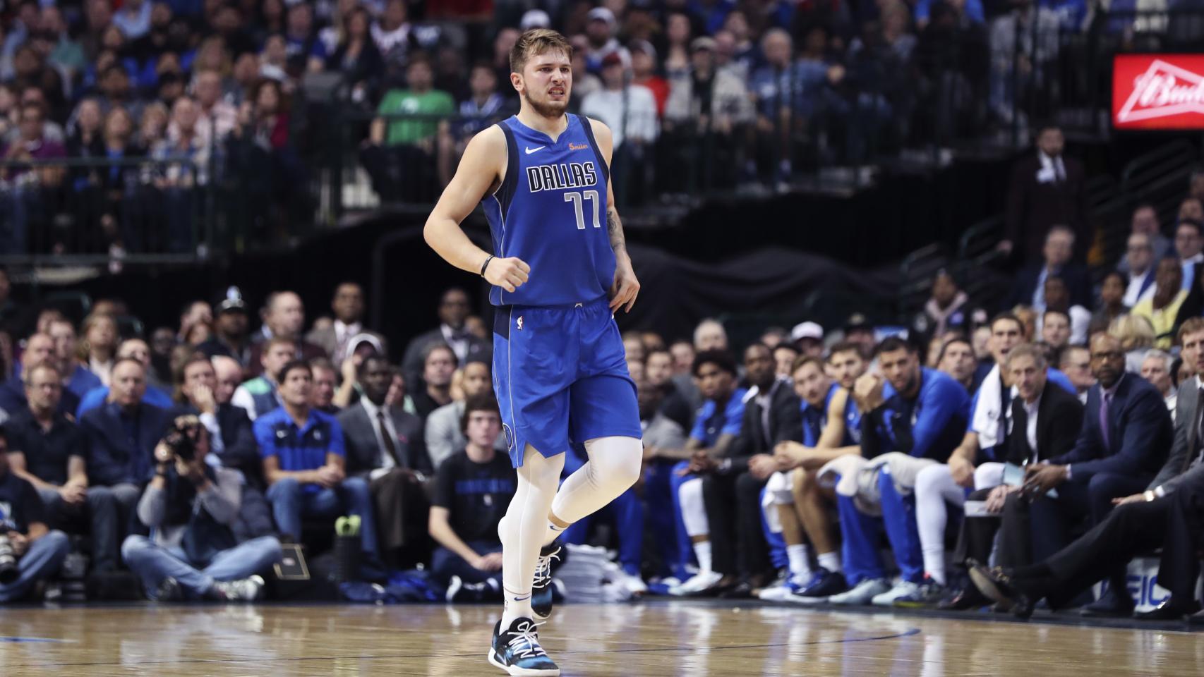 Luka Doncic frente a los Chicago Bulls