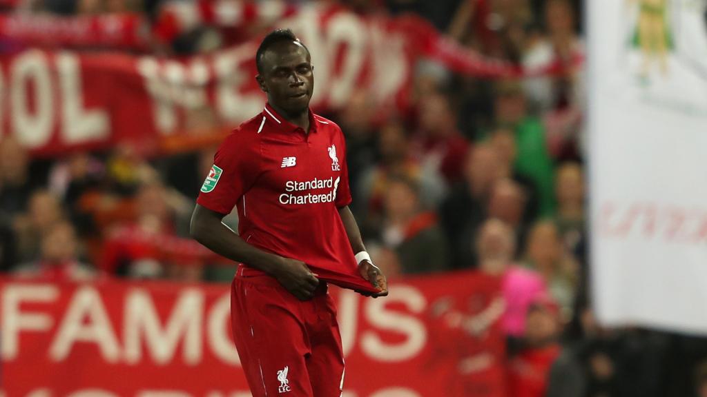 Sadio Mané, en Anfield